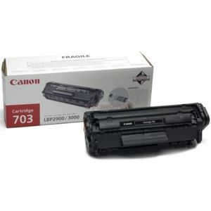 Toner Canon 703, acoperire 2000 pagini (Negru) imagine