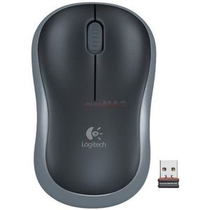 Mouse Optic Wireless Logitech M185, USB, 1000 DPI (Gri) imagine
