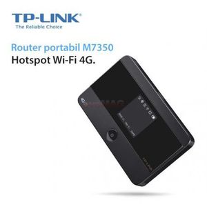Router Wireless portabil TP-LINK M7350, 3G/4G, 150 Mbps, 1 Antena interna imagine