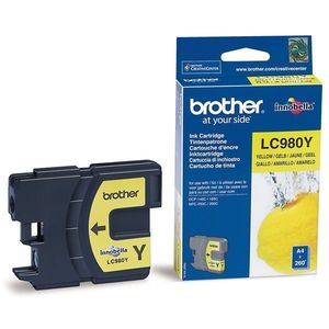 Cartus InkJet Brother LC980Y Yellow imagine