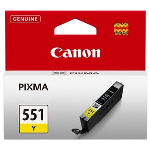 Cartus Inkjet Canon Yellow CLI-551Y imagine