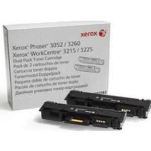 Cartus Toner Xerox pentru Phaser 3052/3260 2x3k Black imagine