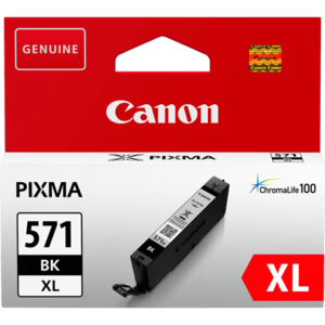 Cartus Inkjet Canon CLI-571BK XL Black 11ml imagine