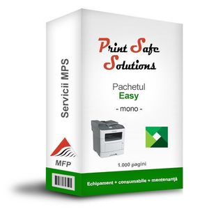 Lexmark MPS Print Safe Solutions Easy monocrom MFP imagine