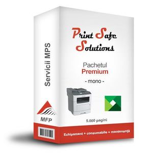 Lexmark MPS Print Safe Solutions Premium MFP A4 monocrom imagine
