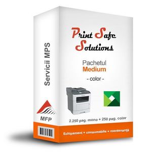 Lexmark MPS Print Safe Solutions Medium MFP A4 color imagine