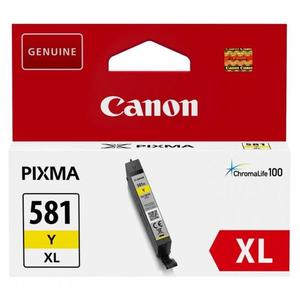 Cartus Inkjet Canon CLI-581Y XL Yellow 8.3ml imagine