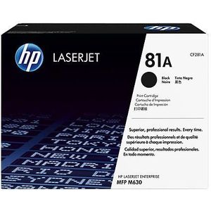 Toner HP 81A LaserJet, 10500 pagini (Negru) imagine