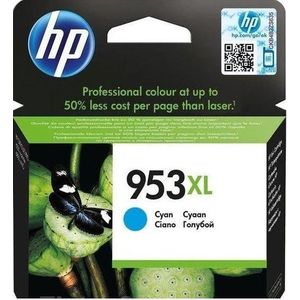 Cartus cerneala HP OfficeJet 953XL, acoperire 1600 pagini (Cyan) imagine