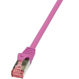 Cablu S/FTP LogiLink CQ2059S, CAT.6, 2m (Roz) imagine