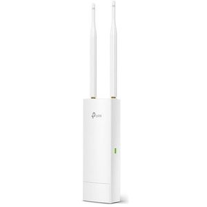 Access Point Wireless TP-LINK EAP110-Outdoor, Pentru exterior, 300 Mbps, 2 Antene externe (Alb) imagine