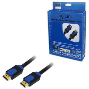 Cablu LogiLink CHB1101, HDMI - HDMI, 1 m (Negru) imagine