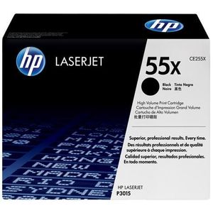 Toner HP LaserJet 55X, 12500 pagini (Negru) imagine