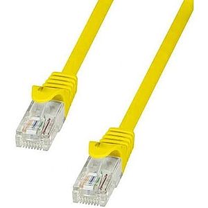 Cablu UTP LogiLink CP1067U, Patchcord, CAT.5e, 3m (Galben) imagine