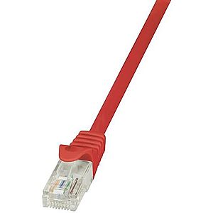 Cablu UTP LogiLink CP1084U, Patchcord, CAT.5e, 7.5m (Rosu) imagine