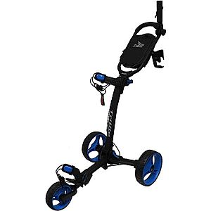 Axglo TriLite Black/Blue Cărucior de golf manual imagine