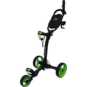 Axglo TriLite Black/Green Cărucior de golf manual imagine