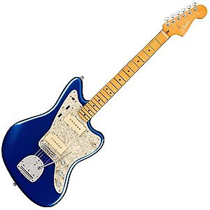 Fender American Ultra Jazzmaster MN Cobra Blue imagine