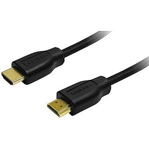 Cablu HDMI LogiLink CH0039, 5m, conectori auriti, standard 1.4 imagine
