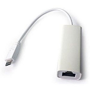 Adaptor micro USB-Ethernet Gembird NIC-MU2-01 (Alb) imagine
