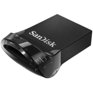 Stick USB SanDisk Ultra Fit, 256GB, USB 3.1 (Negru) imagine