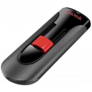 Stick USB SanDisk Cruzer Glide, 256GB, USB 2.0 (Negru/Rosu) imagine