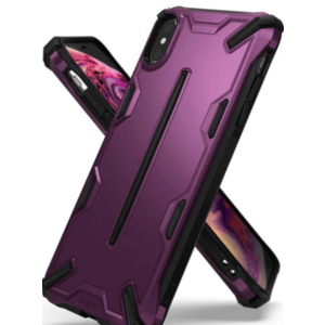Protectie Spate Ringke Dual X 8809628563841 pentru iPhone Xs Max (Violet) imagine