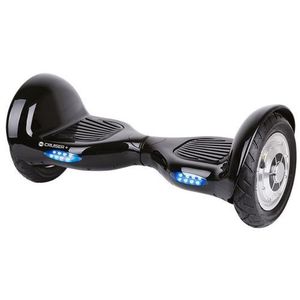 Scooter electric (hoverboard) Quer Cruiser Plus, Viteza 12 Km/h, Autonomie 15 Km, Motor 2 x 350 W (Negru) imagine