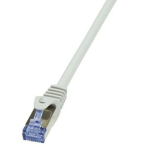 Cablu S/FTP LogiLink CQ3032S, Cat.6A, Patchcord (Gri) imagine
