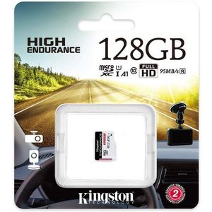 Card de memorie Kingston MicroSDXC Endurance, 128GB, Clasa 10, UHS-I imagine