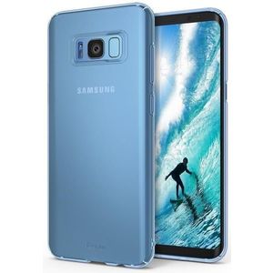 Husa Protectie Spate Ringke pentru Samsung Galaxy S8 Plus (Albastru transparent) imagine