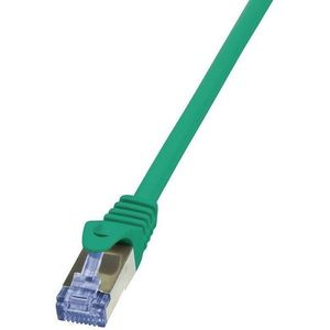 Cablu S/FTP LogiLink CQ3075S, CAT.6a, 10G, 5 m (Verde) imagine