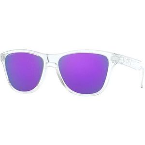 Oakley Frogskins XS 90061453 Polished Clear/Prizm Violet XS Ochelari de stil de viață imagine