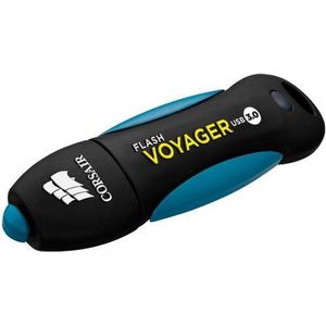 Stick USB Corsair Voyager V2, 64GB, USB 3.0 (Negru/Albastru) imagine