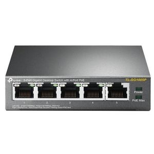 Switch TP-LINK TL-SG1005P, Gigabit, 5 Porturi, PoE imagine