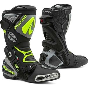 Forma Boots Ice Pro Negru/Gri/Galben Fluorescent 40 Cizme de motocicletă imagine
