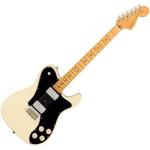Fender American Professional II Telecaster Deluxe MN Olympic White imagine