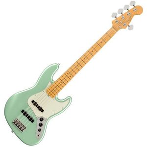 Fender American Professional II Jazz Bass V MN Mystic Surf Green imagine