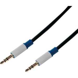 Cablu Audio LogiLink BASC15, Jack 3.5 mm - Jack 3.5 mm, 1.5 m (Negru) imagine