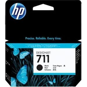 Cartus cerneala HP Designjet 711, 38 ml (Negru) imagine