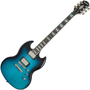 Epiphone SG Prophecy Blue Tiger Aged Gloss imagine
