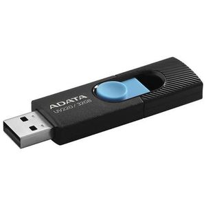 Stick USB A-DATA UV220, 32 GB, USB 2.0 (Negru/Albastru) imagine