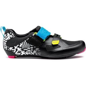 Northwave Tribute 2 Carbon Shoes Negru-Multicolor 44 Pantofi de ciclism pentru bărbați imagine