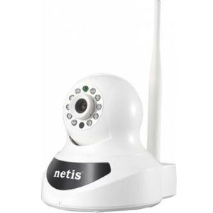 Camera IP Netis SEC110, HD 720P, Wireless (Alb) imagine