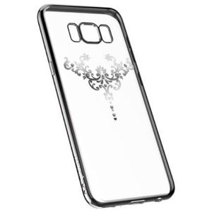 Protectie Spate Devia Silicon Iris pentru Samsung Galaxy S8 (Argintiu/Transparent) imagine