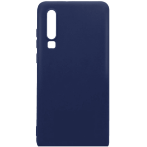 Protectie Spate Lemontti Silky LEMSLKP30AI pentru Huawei P30 (Albastru) imagine