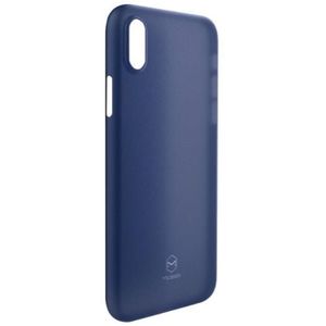 Protectie spate Mcdodo Ultra Slim Air pentru iPhone X, 0.3mm (Transparent/Albastru) imagine