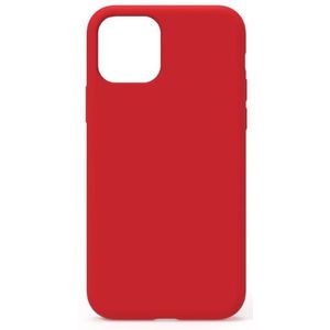 Husa Lemontti Husa Liquid Silicon iPhone 11 Red (protectie 360�, material fin, captusit cu microfibra) imagine