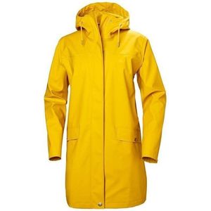 Helly Hansen W Moss Rain Coat Essential Yellow Jachetă imagine