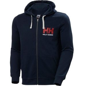 Helly Hansen Men's HH Logo Full Zip Hanorac cu gluga Navy M imagine